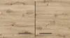 Two cabinet doors with wood grain texture and handles. Produktbild-Vorschau