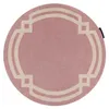 Teppich HAMPTON Lux Kreis rosa Rosa rund 140 cm Produktbild-Vorschau 2