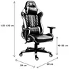 Kraken Chairs Helios ergonomiczne krzesło biurowe, krzesło Podgląd zdjęcia produktu 3