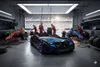 Autobett LAMBO mit Flügeltüren : Blau Farbe: Blau Produktbild-Vorschau 8
