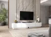 A modern living room with a TV stand and television. Produktbild-Vorschau
