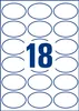 Avery Zweckform 5087 Ovale Etiketten, ablösbar, A4, 63,5 x Produktbild-Vorschau 9