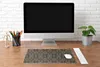 MuchoWow® Mauspad Mousepad Muster - Abstrakt - Gold - Jahre Produktbild-Vorschau 4