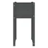 Pflanzkübel 2 Stk. Grau 40x40x81 cm Massivholz Kiefer Produktbild-Vorschau 5