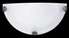 Lampada da parete per bagno semi plafond E27 in vetro Anteprima dell’immagine prodotto 5