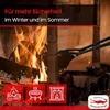 Goldmann Krokodilzange Kaminholzzange schwarz das Original  Produktbild-Vorschau 4