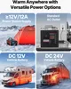 VEVOR Dieselheizung Lufterhitzer 8 kW, DC 12 V/24 V, Produktbild-Vorschau 5