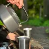 Intirilife Camping Wasserkocher Outdoor Kochkessel aus Produktbild-Vorschau 5