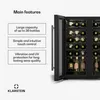 Klarstein Shiraz chladnička na víno 2 zóny - 36 fliaš, Náhľad obrázku produktu 2