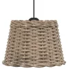 vidaXL Lampenschirm Braun Ø30x20 cm Korbweide Produktbild-Vorschau 4