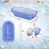 DIY Silikon Eisformen mit Deckel – Mini längliche Eis am Produktbild-Vorschau 3