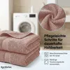 Komfortec 8er Handtuch Set aus 100% Baumwolle, 4 Badetücher Produktbild-Vorschau 4