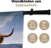 MuchoWow® Wandteppich Wandbehang Schottisches Hochlandrind Produktbild-Vorschau 3
