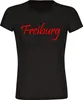 multifanshop Damen T-Shirt - Freiburg - Schriftzug, Produktbild-Vorschau 1