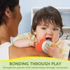 SYNCFUN Beißspielzeug Set: 10pcs Rassel & Beißringe - Baby Produktbild-Vorschau 6
