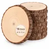 Holzscheiben 16 Stück, Baumscheiben 16-17cm, Naturholz Produktbild-Vorschau 11