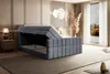 ALTDECOR Boxspringbett mit Fußteil, 2 Matratzen und Topper Produktbild-Vorschau 5
