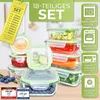Fresh Master Frischhaltedose Set 18 tlg. Borosililatglas, Produktbild-Vorschau 6