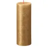 Bolsius Rustik Kerze Gold 190/68mm Produktbild-Vorschau 1