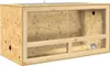 vidaXL Terárium hnědé 100 x 50 x 50 cm OSB desky Náhled obrázku produktu 1