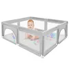 Laufstall Baby Laufgitter Faltbar 120x120cm Rutschfester Produktbild-Vorschau 4