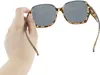 Polarisierte Schildpatt-Sonnenbrille für Überbrillen, Produktbild-Vorschau 5
