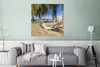 MuchoWow® Poster Strand - Hängematte - Entspannen 75x75 cm Produktbild-Vorschau 5