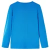 Kinder-Langarmshirt Kobaltblau 116 Produktbild-Vorschau 2