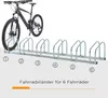 Fahrradständer für 6 Fahrräder wetterfest Wand- oder Produktbild-Vorschau 4
