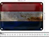 Blechschild Flagge Niederlande 18x12cm Netherlands Rost Produktbild-Vorschau 2