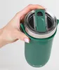 Nerezová termoska 550 ml na kávu a čaj na cesty Zelená Náhled obrázku produktu 3