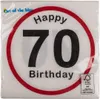 OOTB Papier-Servietten Happy Birthday - 70 Produktbild-Vorschau 3