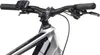 A close-up view of the handlebars and front of an e-bike. Produktbild-Vorschau