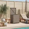 vidaXL Kissenbox 55 x 55 x 69 cm Stahl Produktbild-Vorschau 2