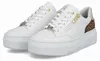 Rieker Damen Sneaker Plateau Court Leder Slipper mit Produktbild-Vorschau 11