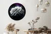 MuchoWow® Rundes Wandbild - Runde Bilder Blumen - Licht - Produktbild-Vorschau 2