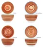 4er Set Linea Müsli-Schale 500ml 4 Pers gestreifte Produktbild-Vorschau 4