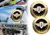 2x Zündapp Emblem, Tankemblem, Ø 65mm, Gold & Schwarz mit Produktbild-Vorschau 2