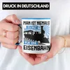 Trendation - Modeleisenbahn Geschenk Tasse Spruch Geschenk Produktbild-Vorschau 2
