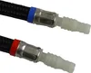Close-up of two hose connectors with colored bands. Produktbild-Vorschau