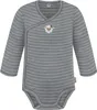 normani 3er Pack Baby Merino Langarm Wickelbody Produktbild-Vorschau 2