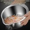 Reiswäscher Siebschale mit Reibe, 4-in-1-Waschschüssel für Produktbild-Vorschau 5