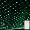 6X4m 880 lampek LED zielona kurtyna świetlna 8 trybów Podgląd zdjęcia produktu 1