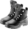 A pair of black and gray winter work boots are shown against a white background. Produktbild-Vorschau