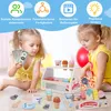 Comptoir de glace pour enfants en bois, accessoires de Voir les images du produit 2