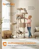 Feandrea Kratzbaum 206 cm, XXL, mit 13 Kratzsäulen, 2 Produktbild-Vorschau 2