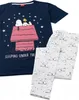Peanuts - Pigiama con pantaloni lunghi da donna NS6532 (XL) Anteprima dell’immagine prodotto 4