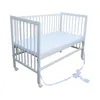 Kinderbett - Beistellbett - Babybett 120x60cm mit Matratze, Produktbild-Vorschau 3