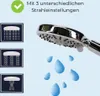 2er Set Duschkopf Wassersparend 3 Funktion Duschbrause Produktbild-Vorschau 3