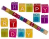 OOTB Farbiger Kerzenblock mit Schrift Happy Birthday Produktbild-Vorschau 1